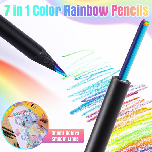 Rainbow Color Pencil Set