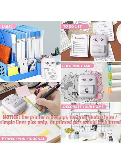 Mini Sticker Print Machine for Kids