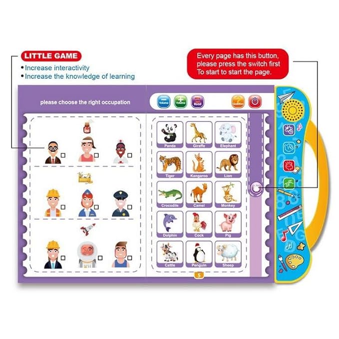 Kids English Learning Sound Book