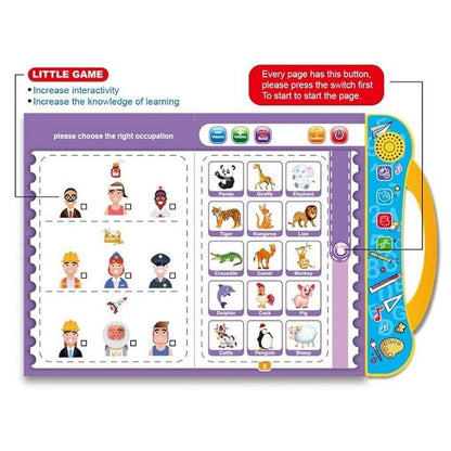 Kids English Learning Sound Book