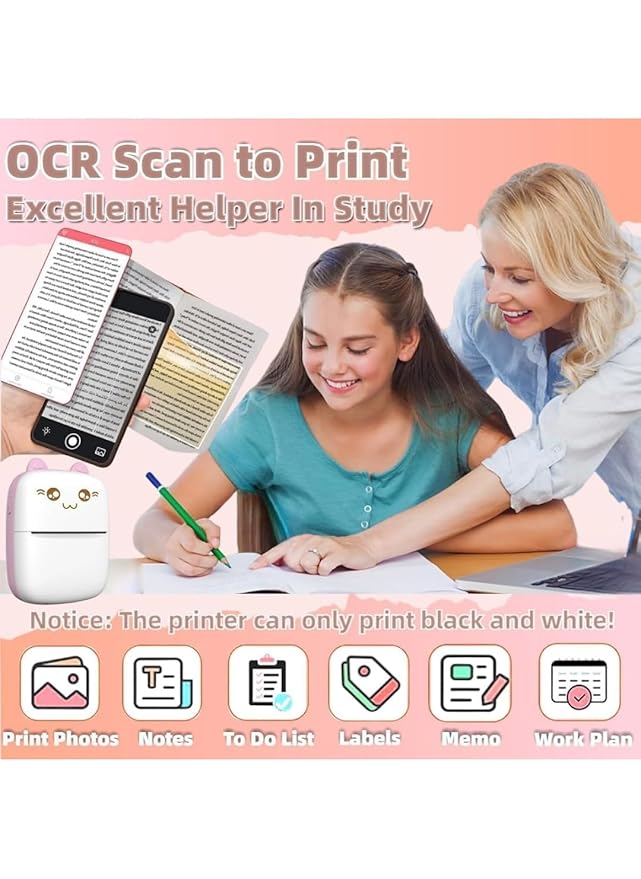 Mini Sticker Print Machine for Kids