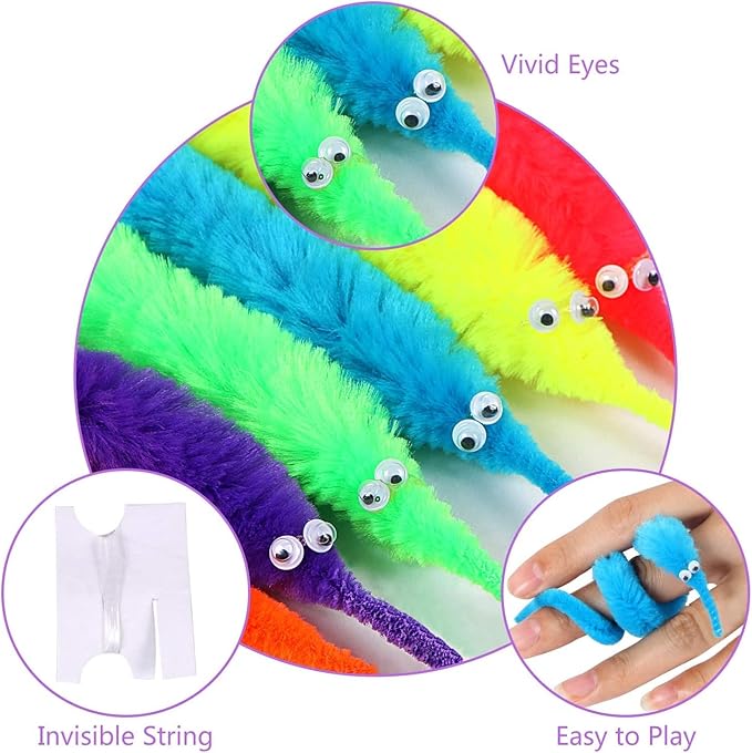 Magic Moving Worm Toy