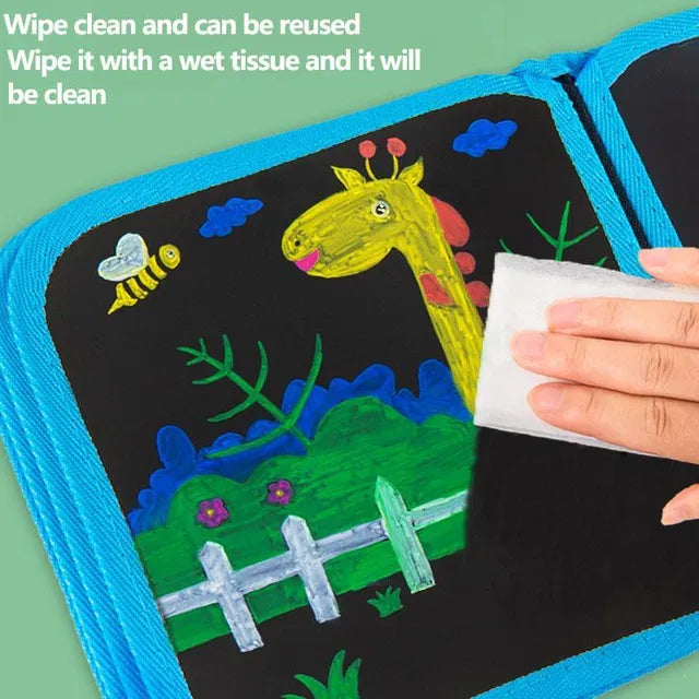Reusable Drawing Doodle Book